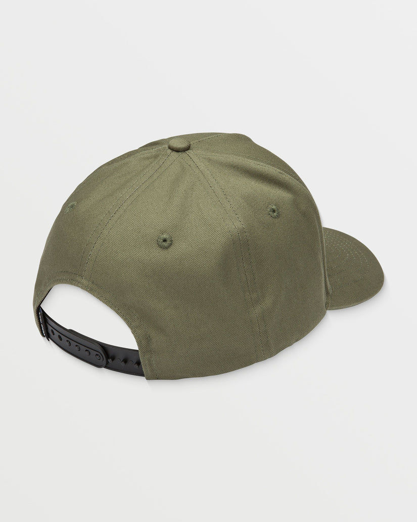 Embossed Stone Adj Cap - LIGHT OLIVE