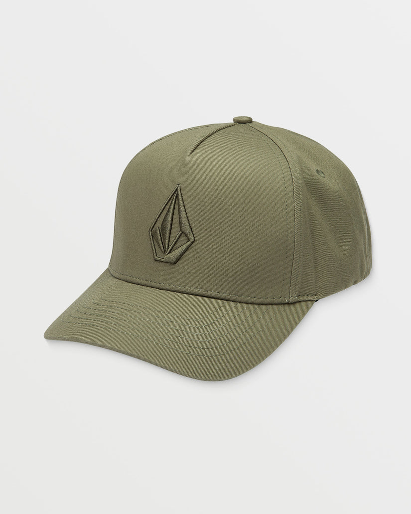 Embossed Stone Adj Cap - LIGHT OLIVE
