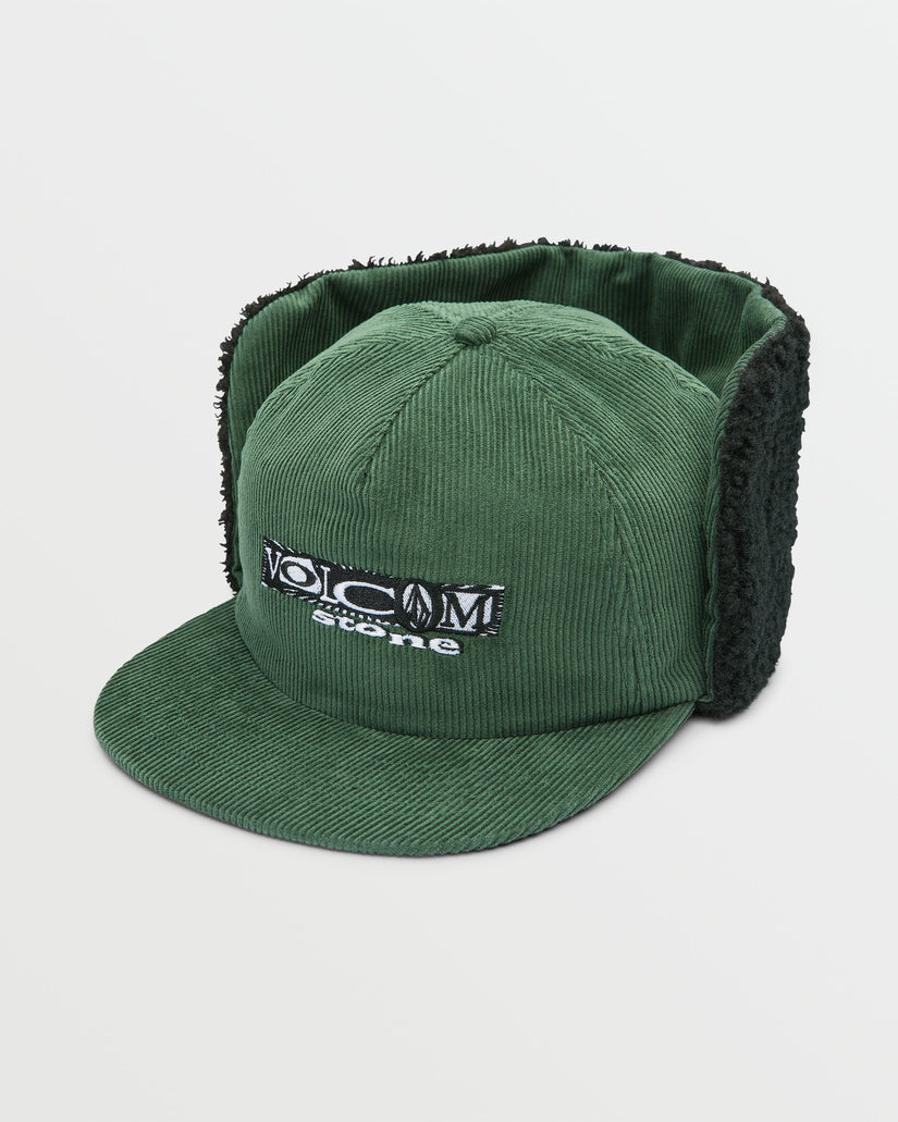 Stone Legacy Flap Cap - Dark Pine