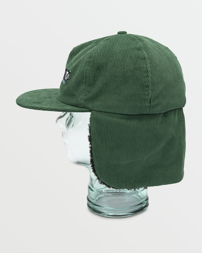 Stone Legacy Flap Cap - Dark Pine