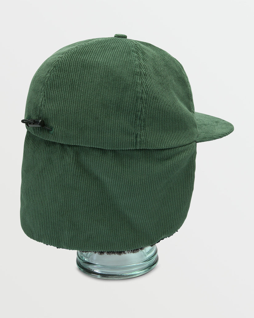 Stone Legacy Flap Cap - Dark Pine