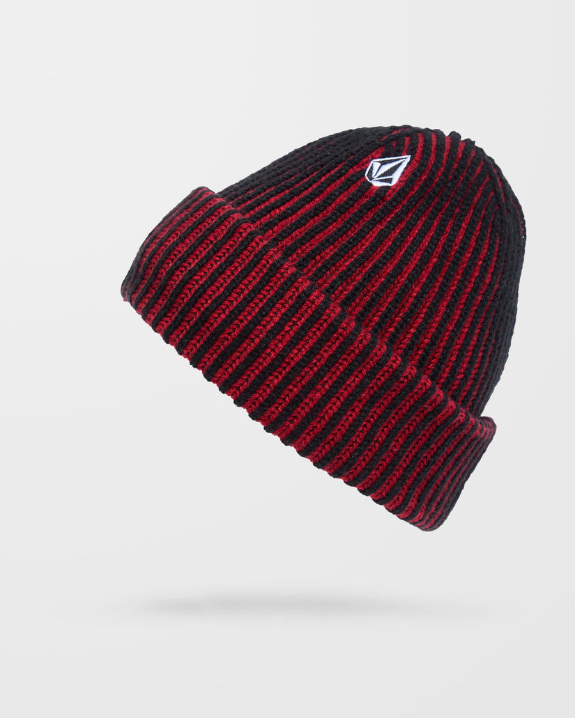 Full Stone Cuff Beanie - Lifeguard Red