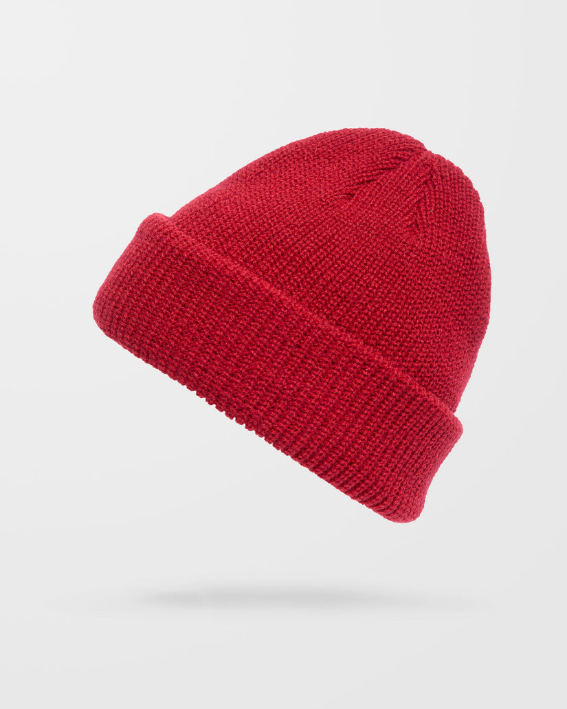 Full Stone Beanie - Lifeguard Red
