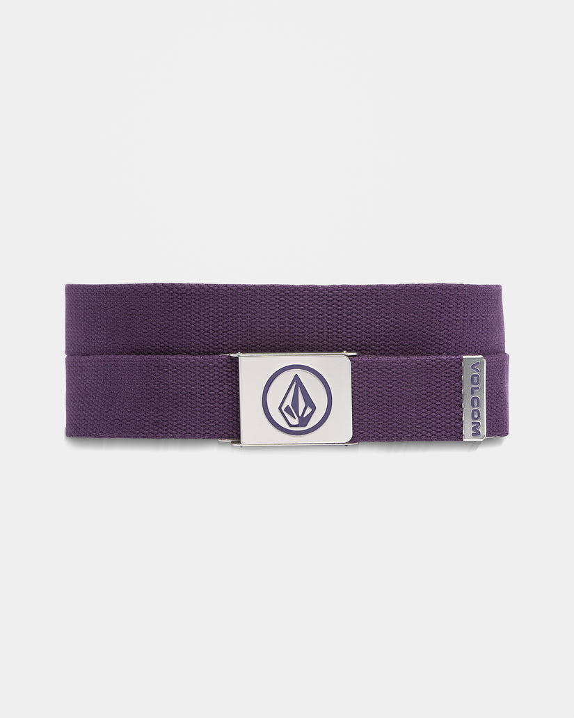 Circle Web Belt - Dark Purple