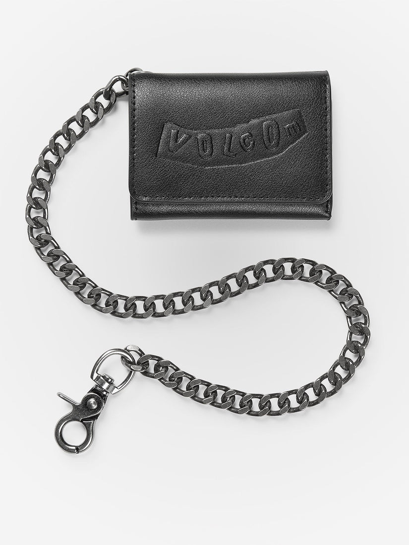 Pistol Leather Wallet - Black