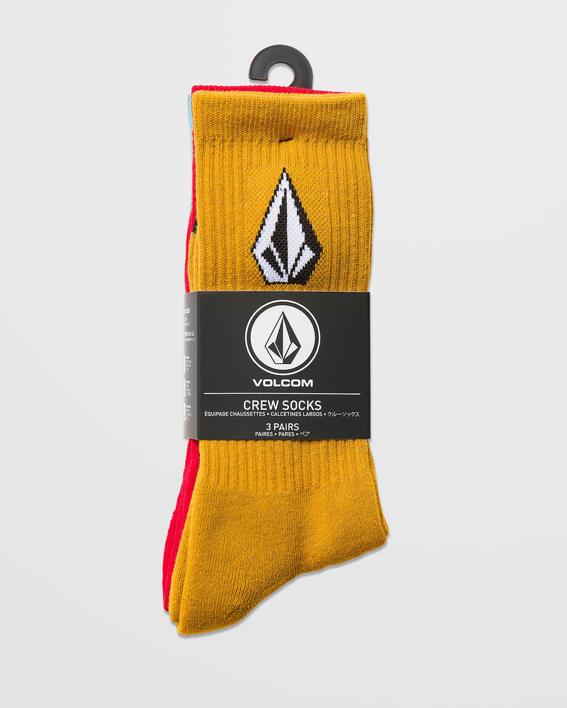 Full Stone Mix Socks (3 Pack) - Multi