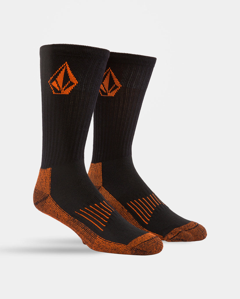 Volcom Workwear Socks (3 Pack) - Black