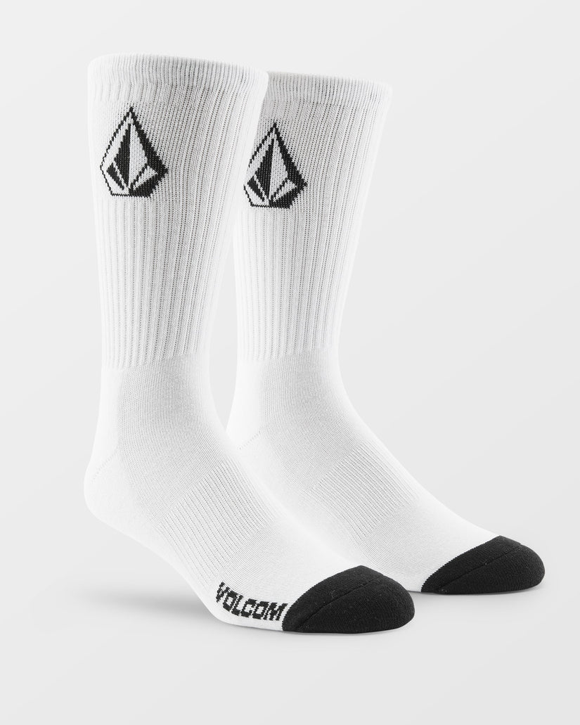 Full Stone Socks (3 pack) - White