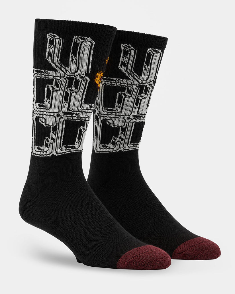 Callum Rooney Socks - Black
