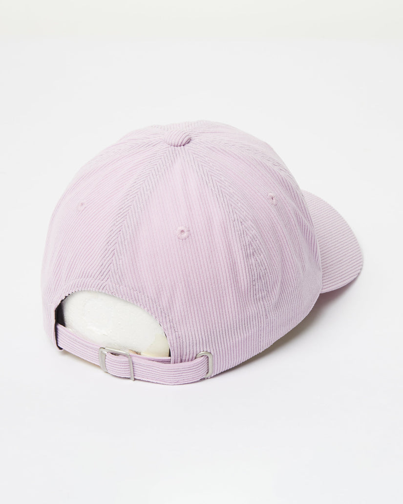 Circle Stone Cord Dad Cap - DUSTY LAVENDER