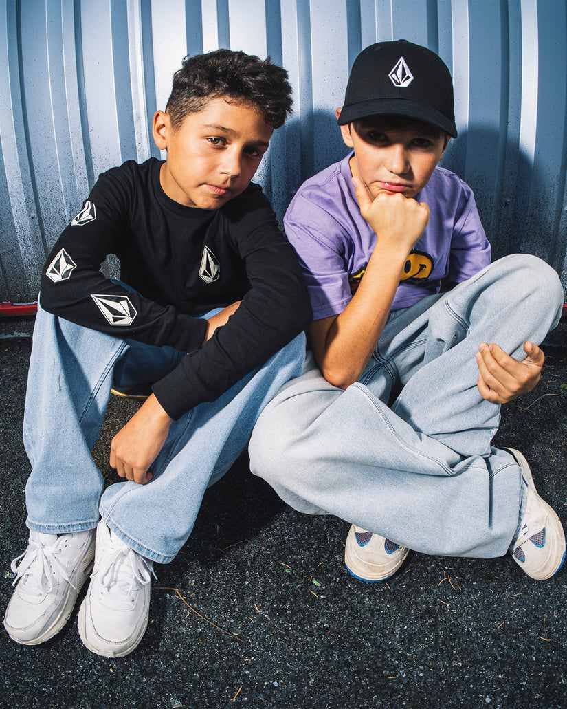 Full Stone Flexfit Cap - Black - (KIDS)