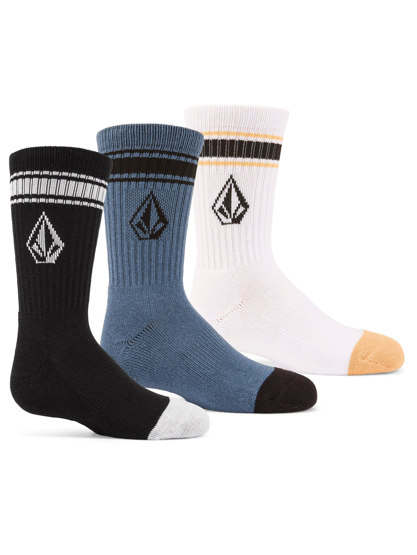 Full Stone Socks (3 Pack) - MULTI - (KIDS)