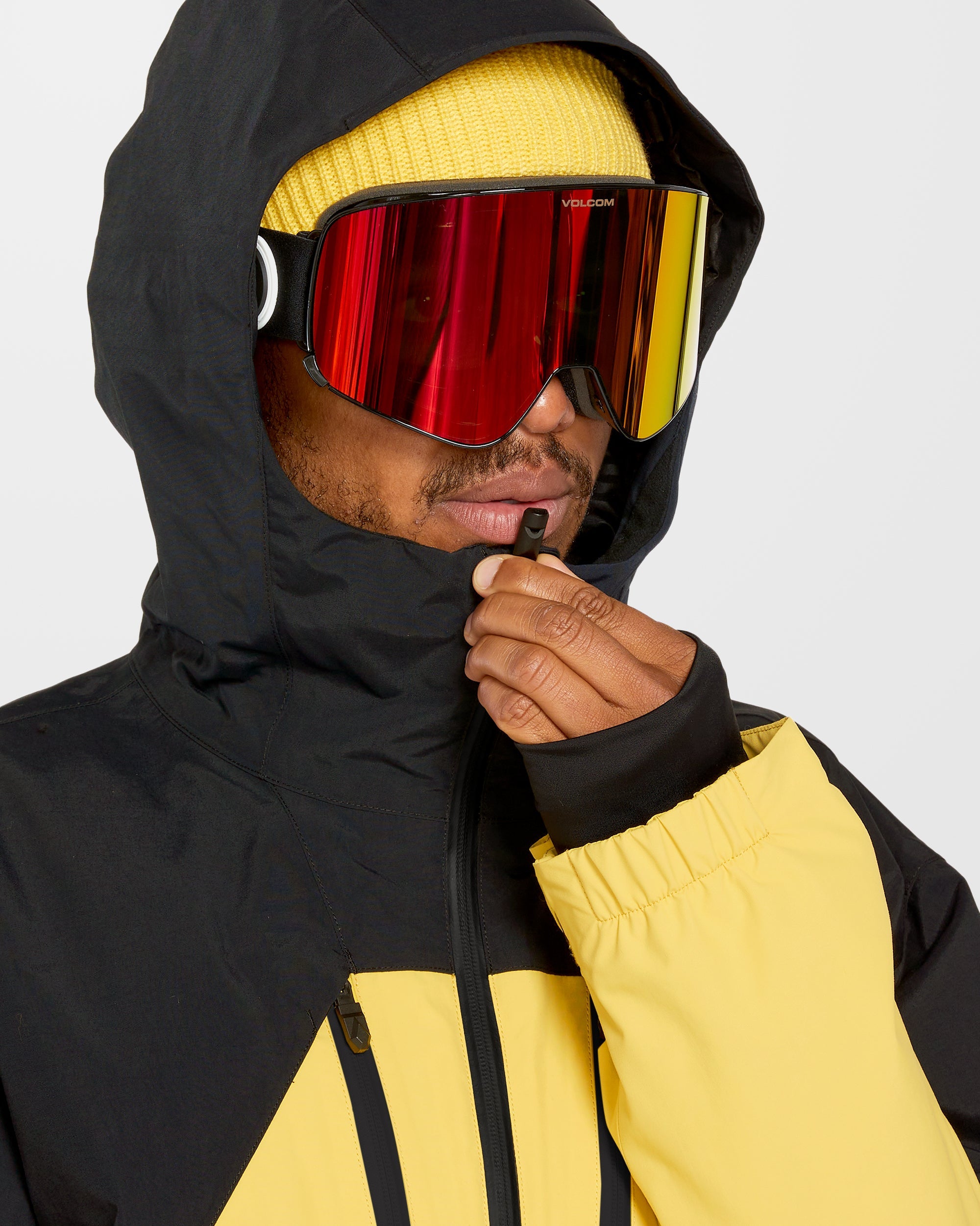 VOLCOM スノーボードジャケット イエロー/ブラック US/EE-L Tds 2L Gore-Tex Jacket - Dark Yellow - Men - Volcom UK - 2 Years