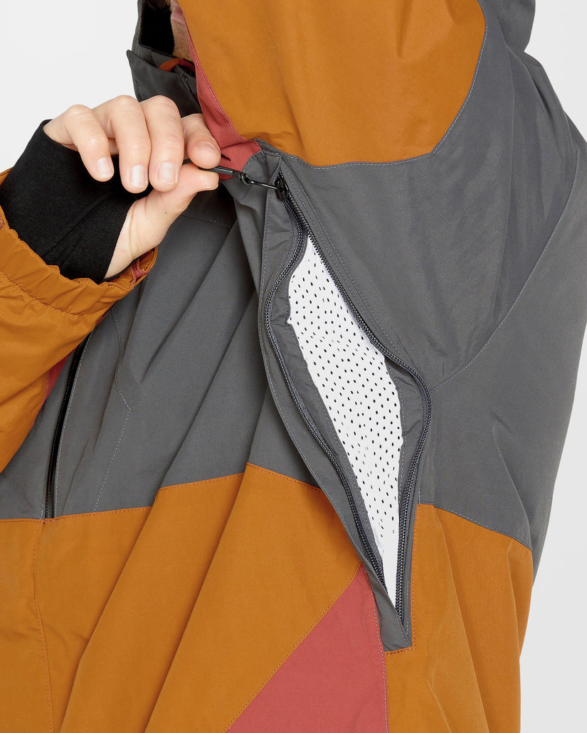 L Insulated Gore-Tex Jacket - Caramel