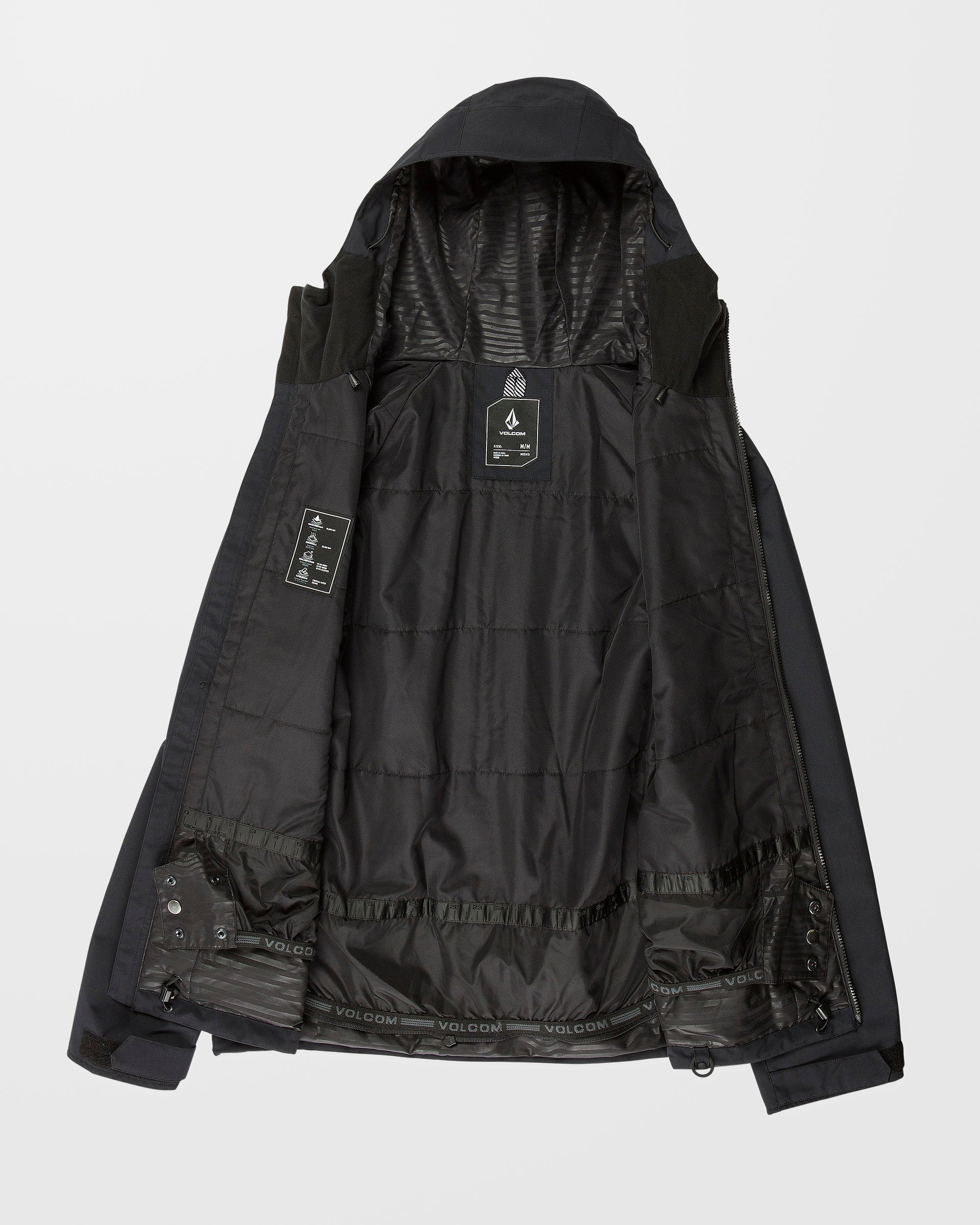 2836 Insulated Jacket - Black - Men - Volcom UK - 2 Years Warranty
