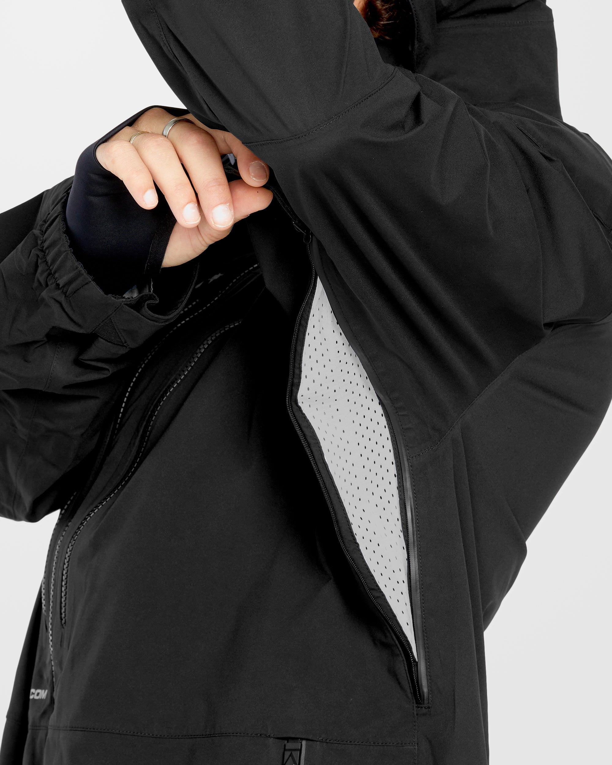 Guch Stretch Gore-Tex Jacket - Black - Men - Volcom UK - 2 Years