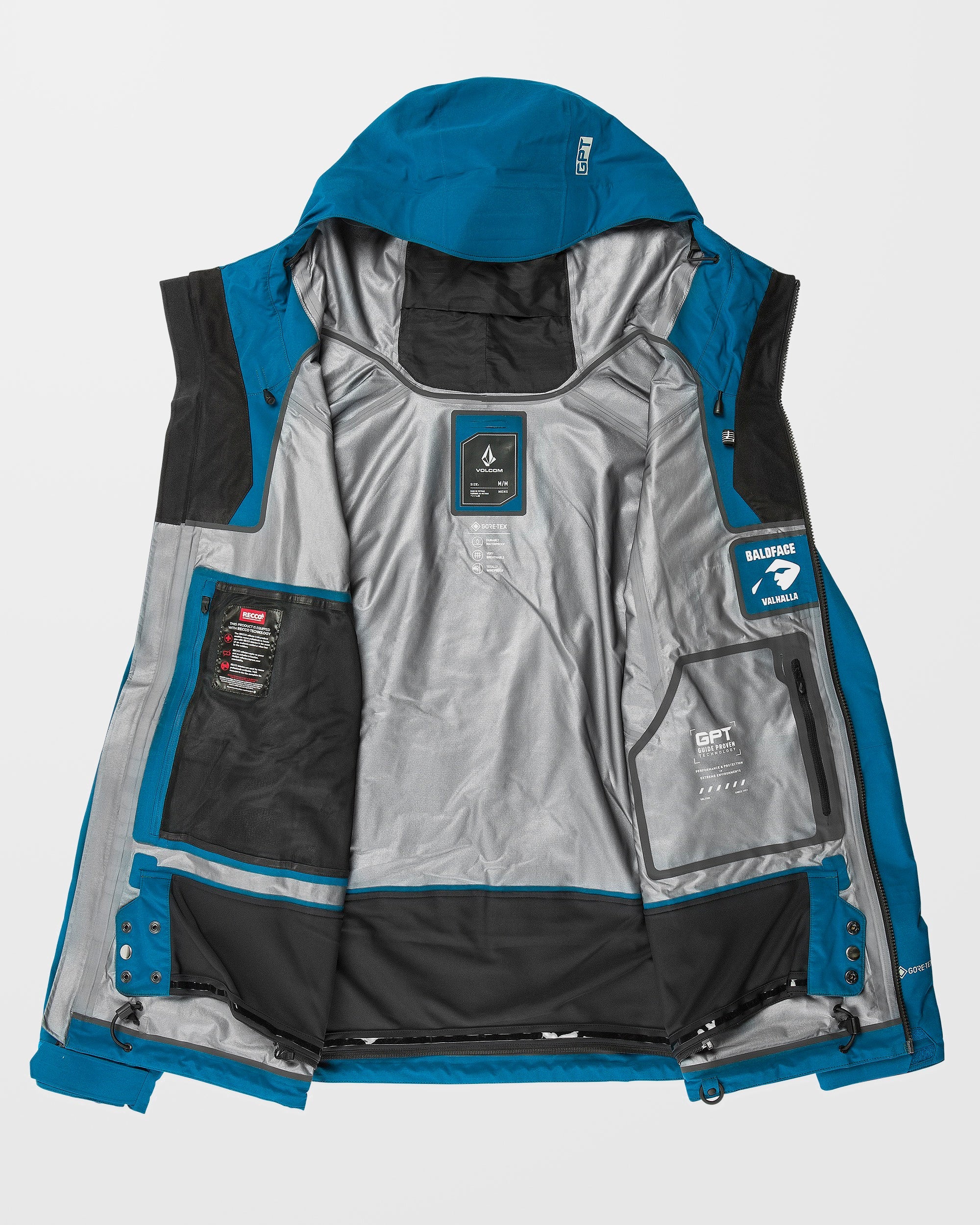 Guide Gore-Tex Jacket - Cobalt - Men - Volcom UK - 2 Years