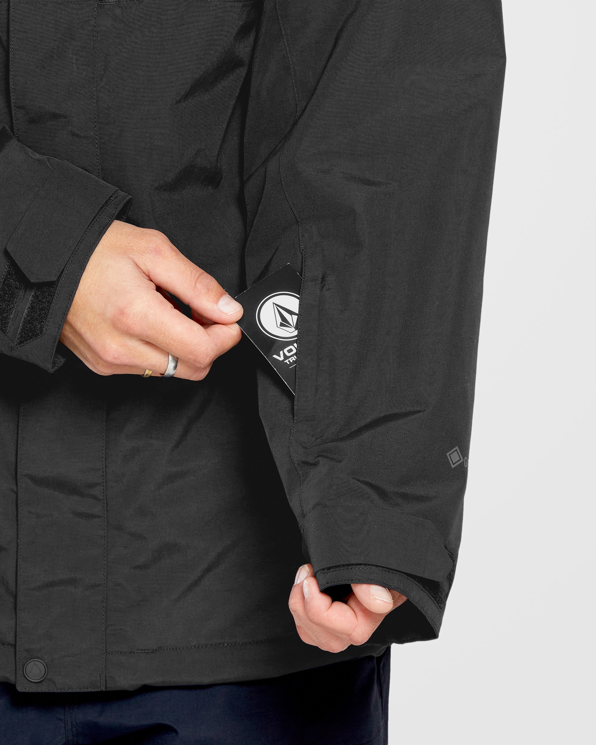 L Gore-Tex Jacket - Black - Men - Volcom UK - 2 Years Warranty