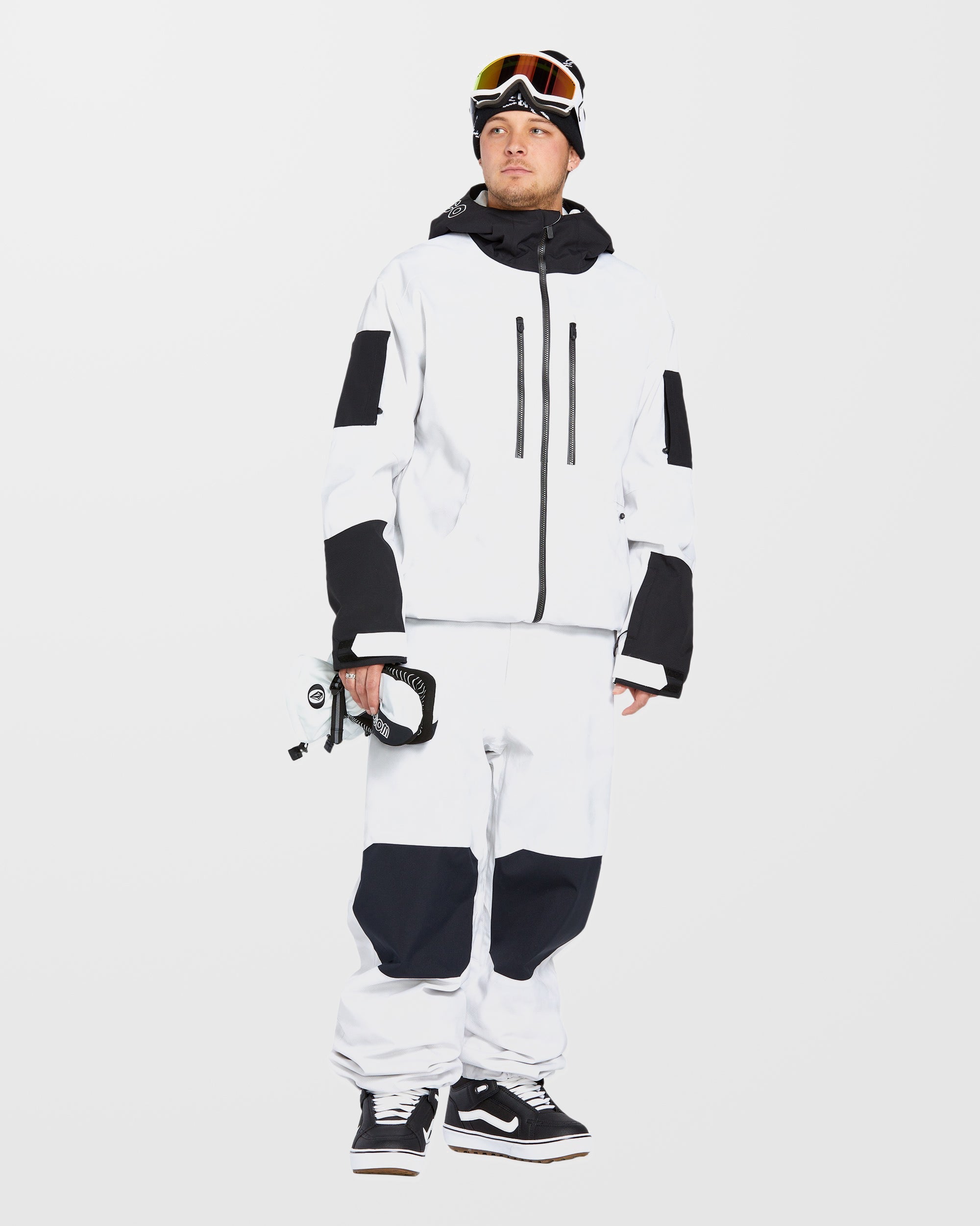 V.Co Wfo Jacket - White Camo - Men - Volcom UK - 2 Years Warranty