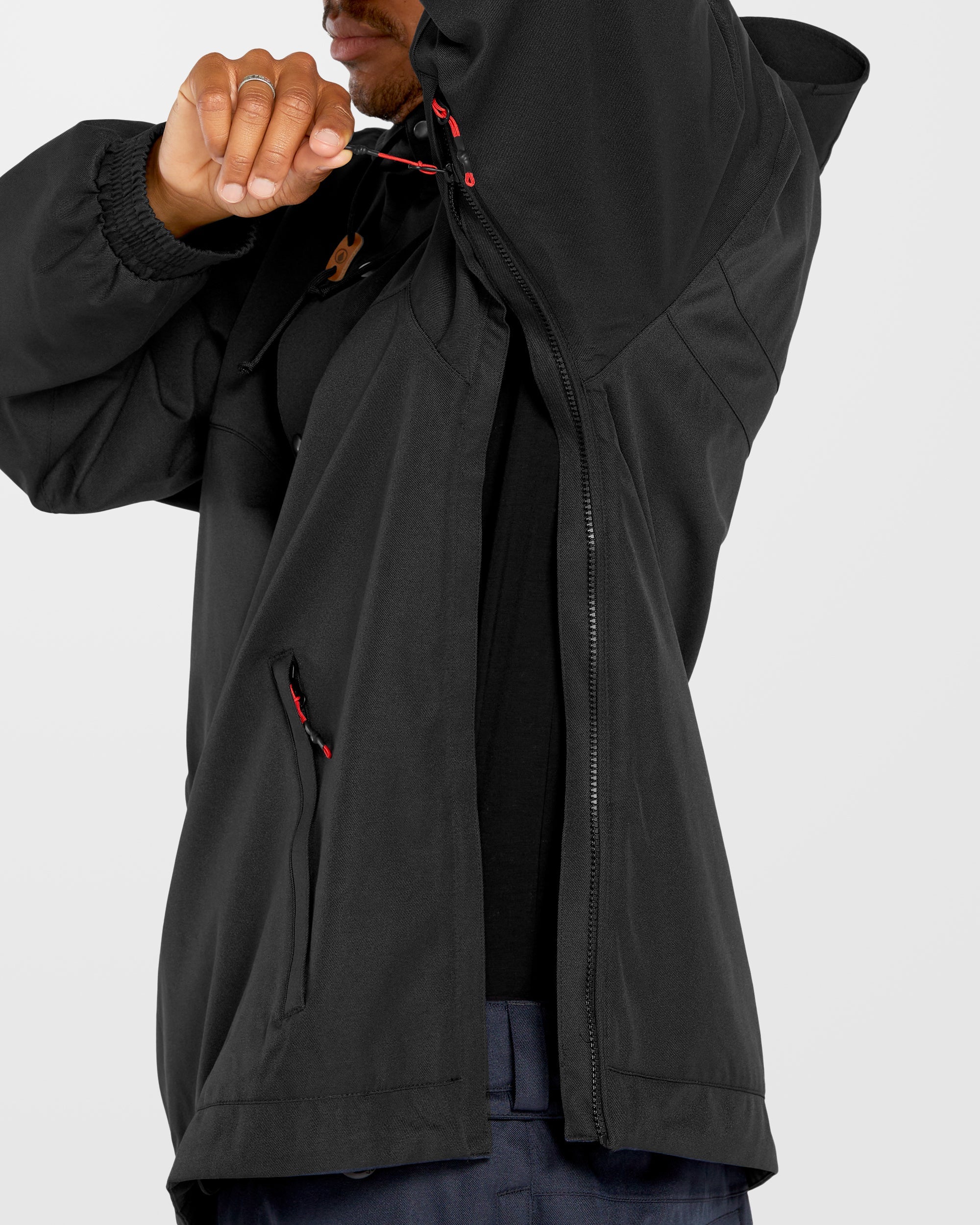 Longo 20K Jacket - Black - Men - Volcom UK - 2 Years Warranty