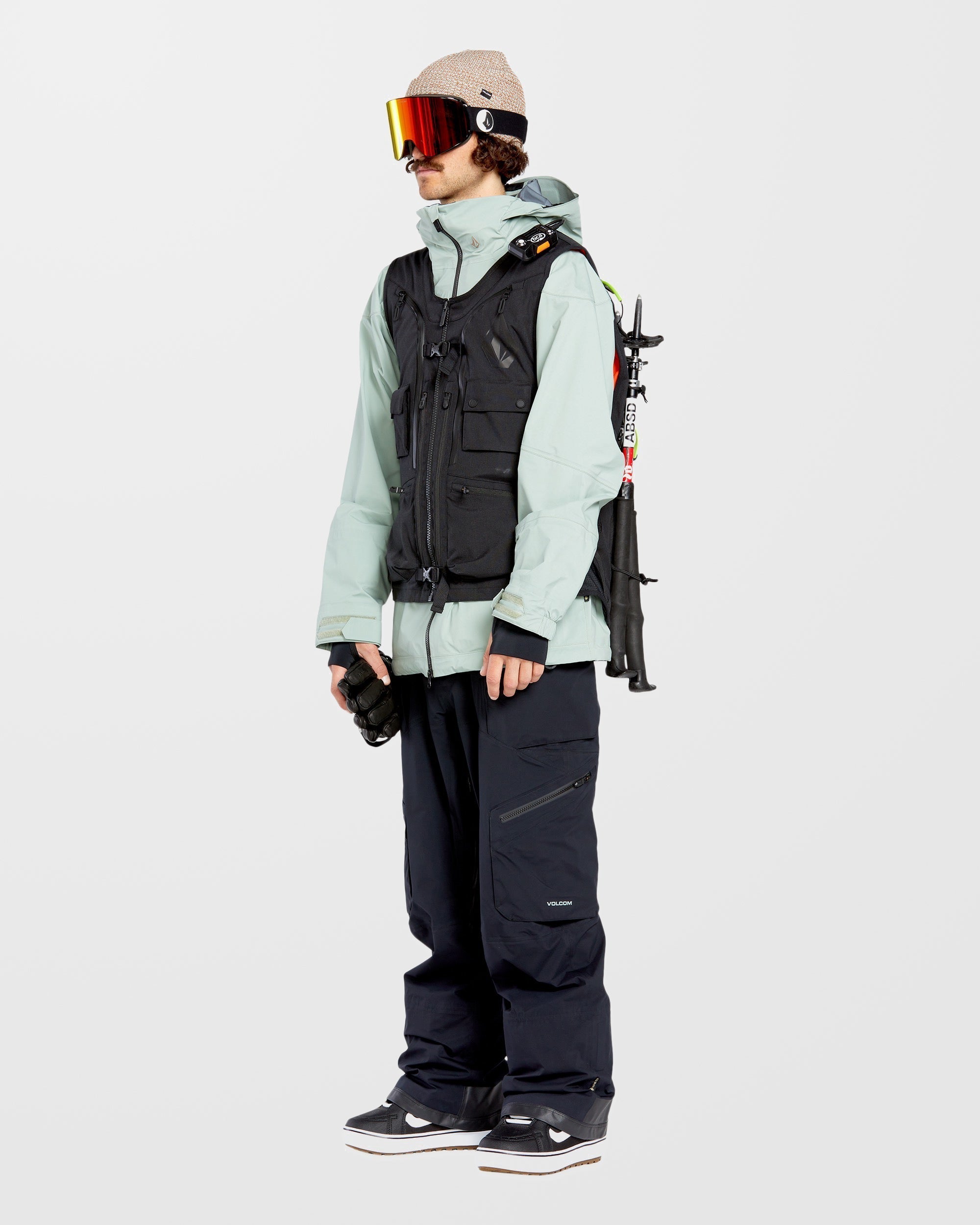 Iguchi Slack Vest - Black - Men - Volcom UK – Volcom United Kingdom