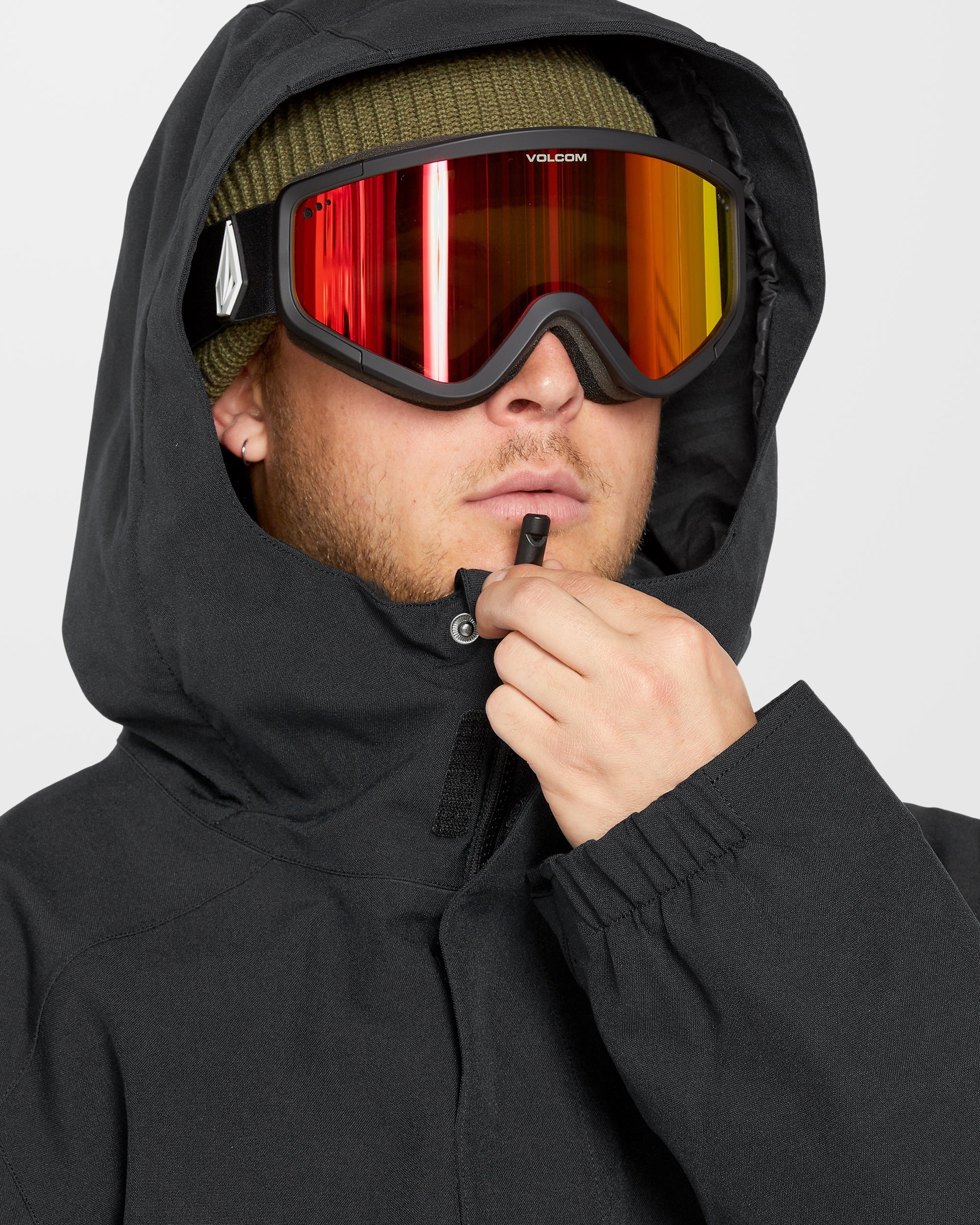 Brighton Full Zip Jacket - Black - Men - Volcom UK - 2 Years