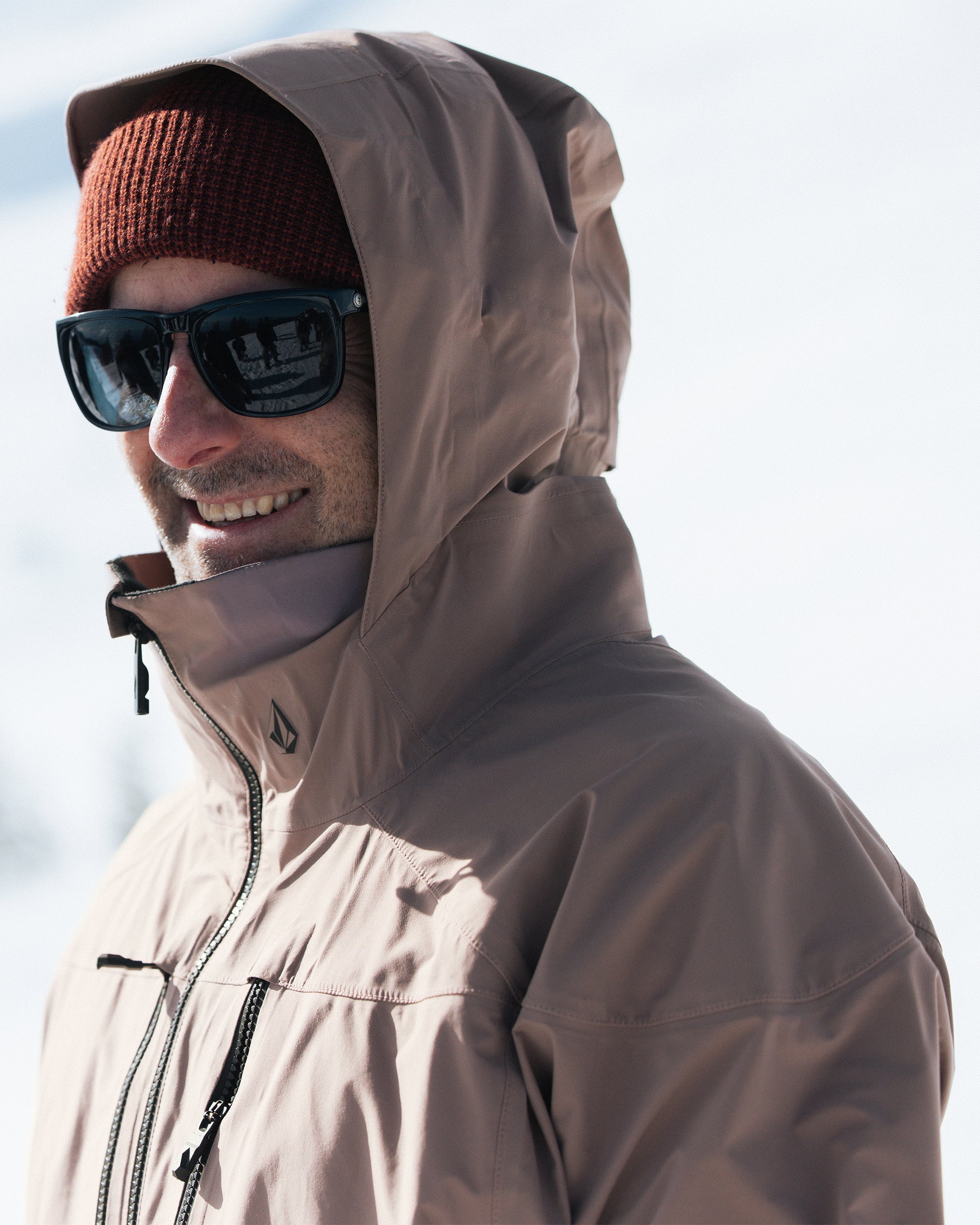 Guch Stretch Gore-tex Jacket - Mauve - Men - Volcom UK – Volcom