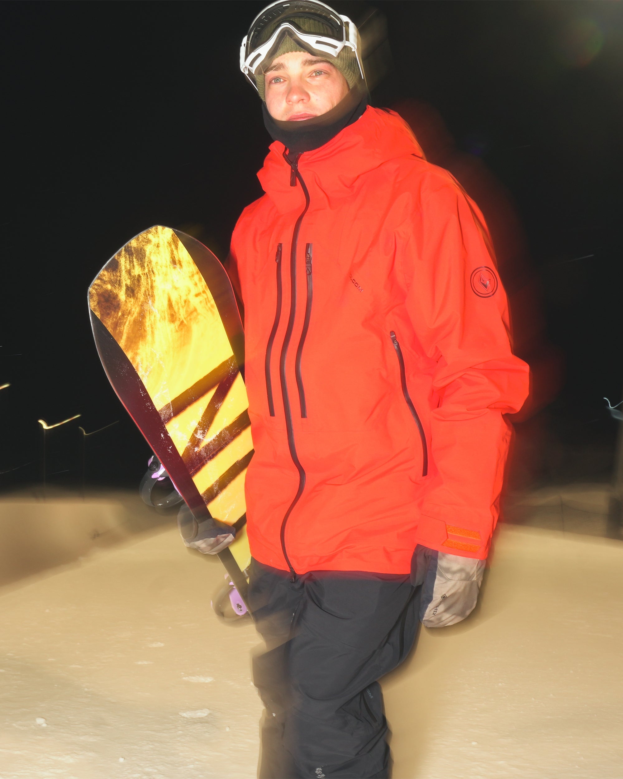 Anyox Guide Gore-tex Pro Shell Jacket - Orange Shock - Men