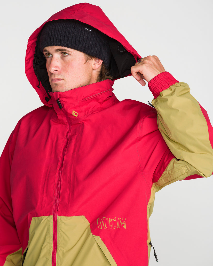 Longo Gore-Tex Jacket - Bright Cherry