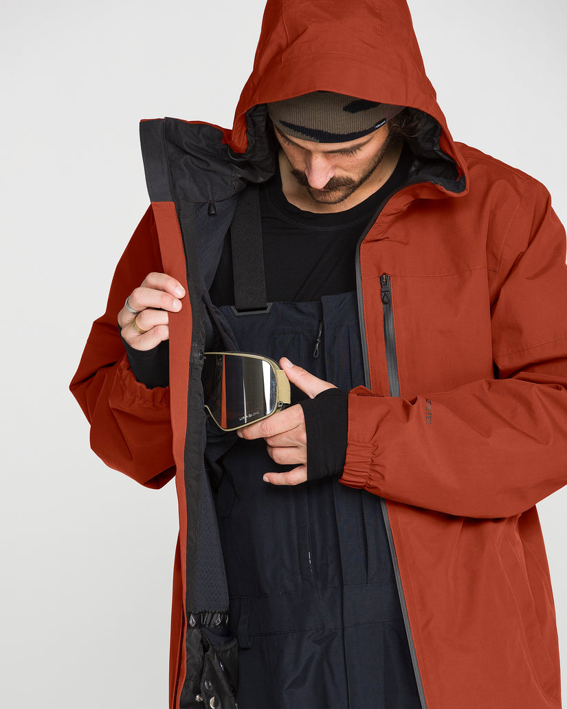 L Gore-Tex Jacket - Burnt Orange