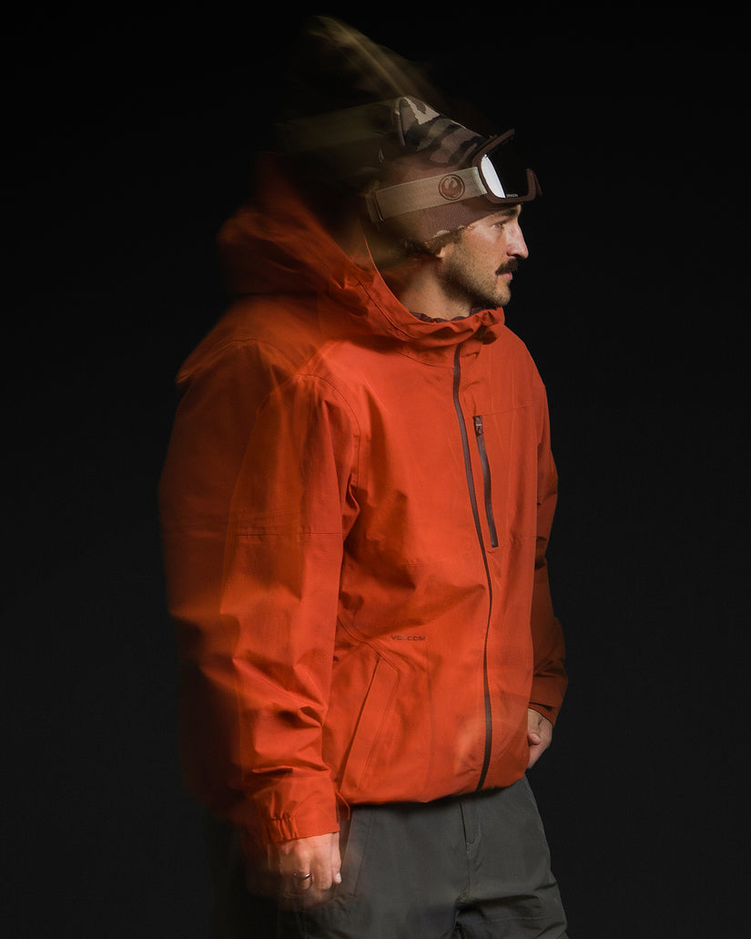 L Gore-Tex Jacket - Burnt Orange