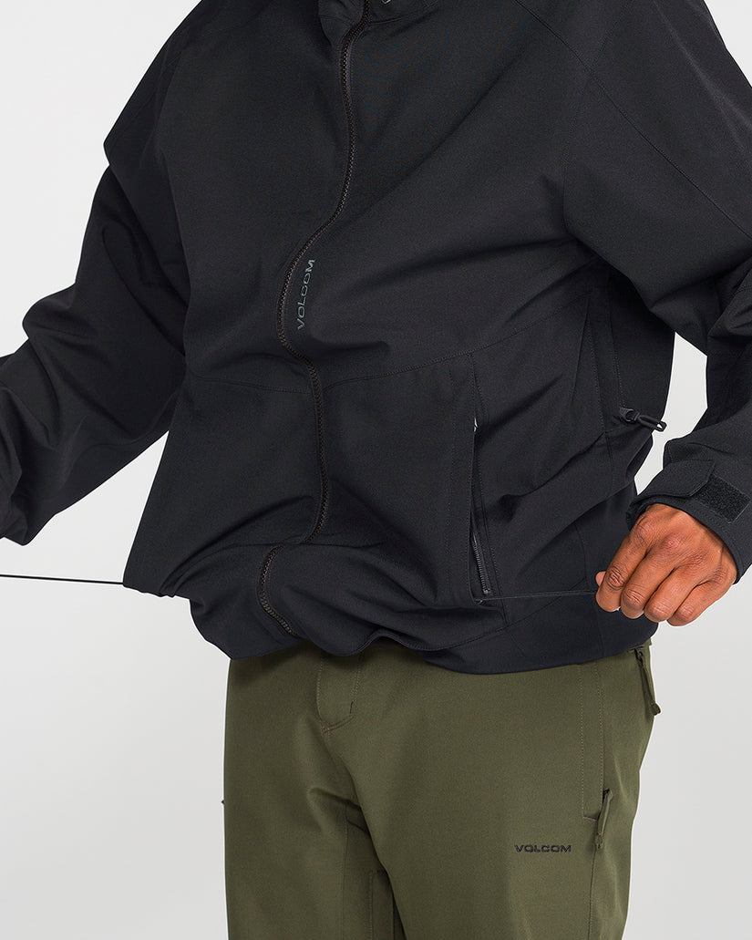 Brighton Full Zip 15K Jacket - Black