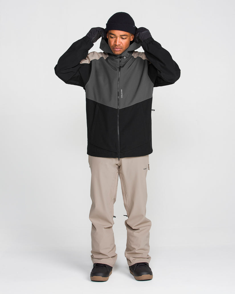 Brighton Full Zip 15K Jacket - Dark Grey