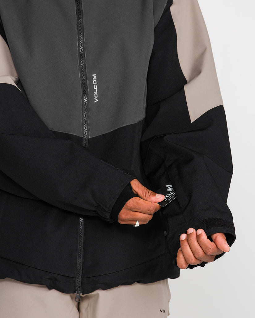 Brighton Full Zip 15K Jacket - Dark Grey
