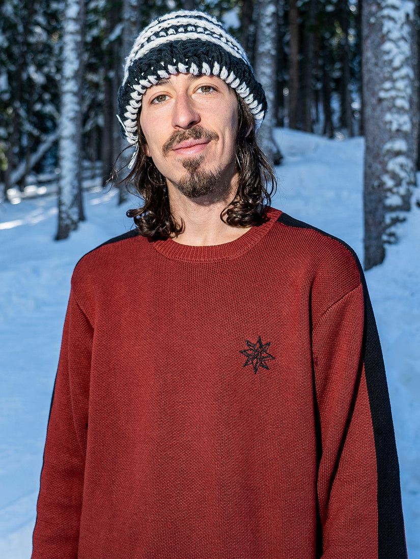 Ravelson Sweater - MAROON (G0752401_MAR) [52]