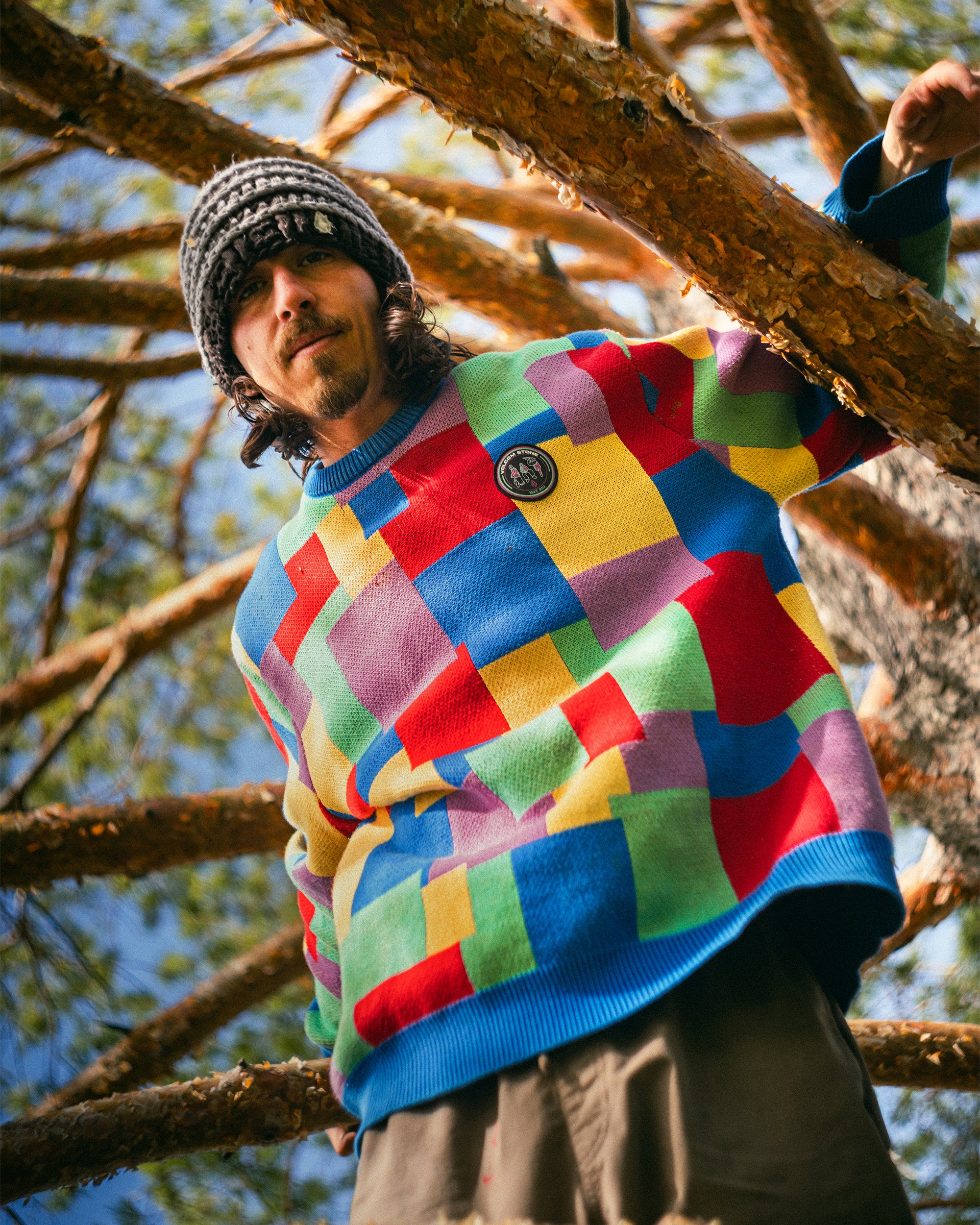 Volcom Mlt Color Ravelson Sweater - Multicolor - Men - Volcom UK - 2 Years Warranty ...