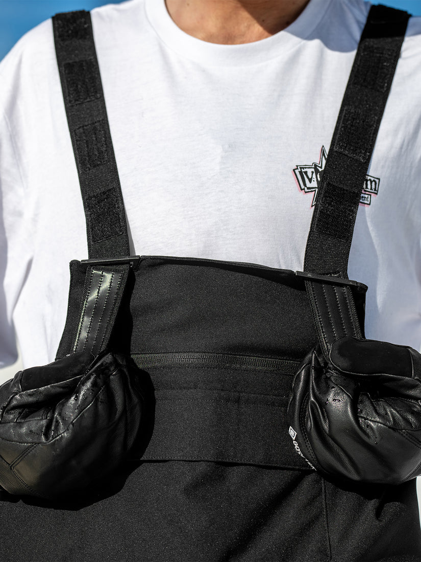 Roan Bib Overall - BLACK