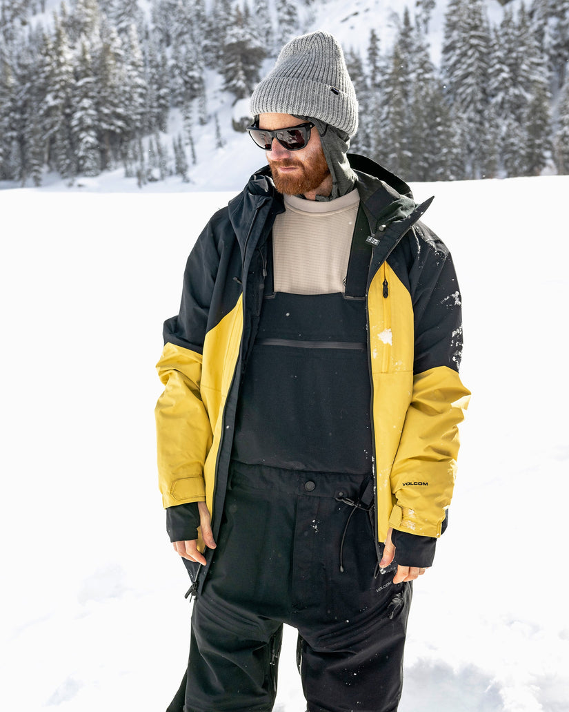 3L Gore-Tex Bib Overall - Black