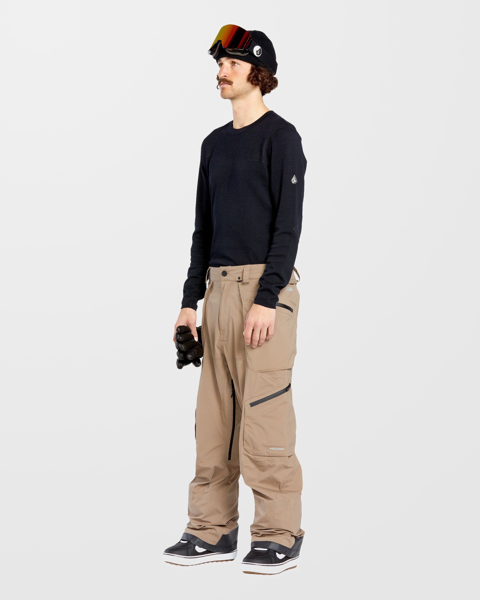 Guch Stretch Gore-Tex Trousers - Chestnut Brown - Men - Volcom UK
