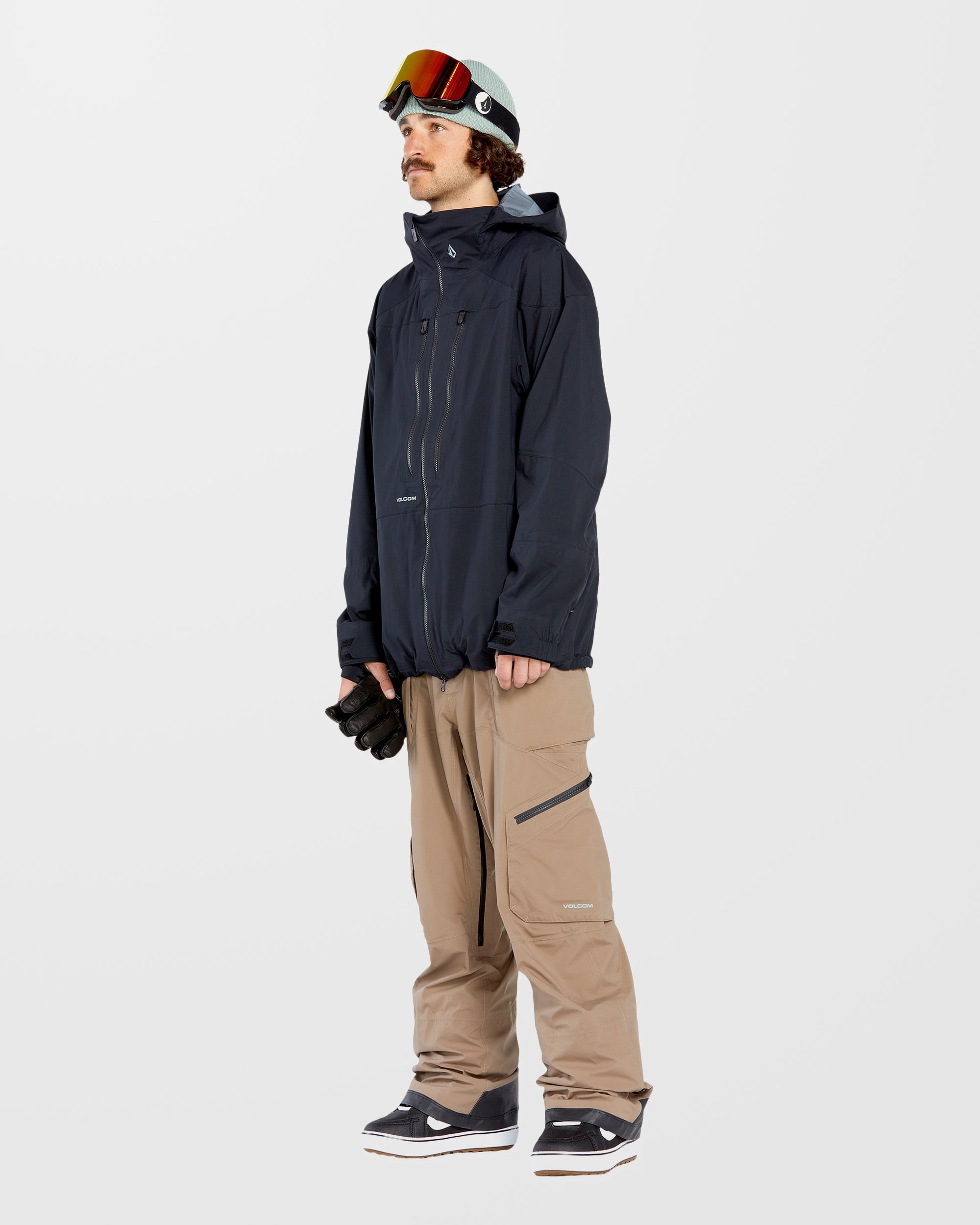 Guch Stretch Gore-Tex Trousers - Chestnut Brown - Men - Volcom UK