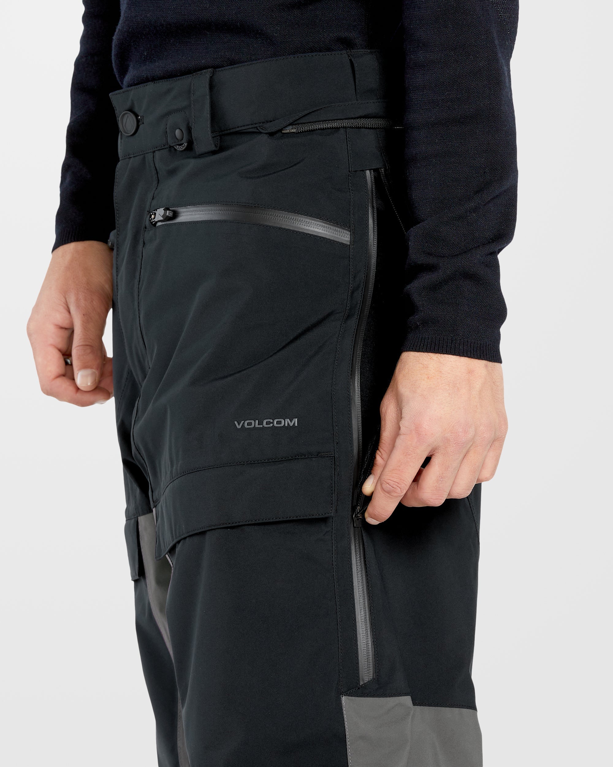 Rnge Stretch Gore-Tex Trousers - Black - Men - Volcom UK - 2