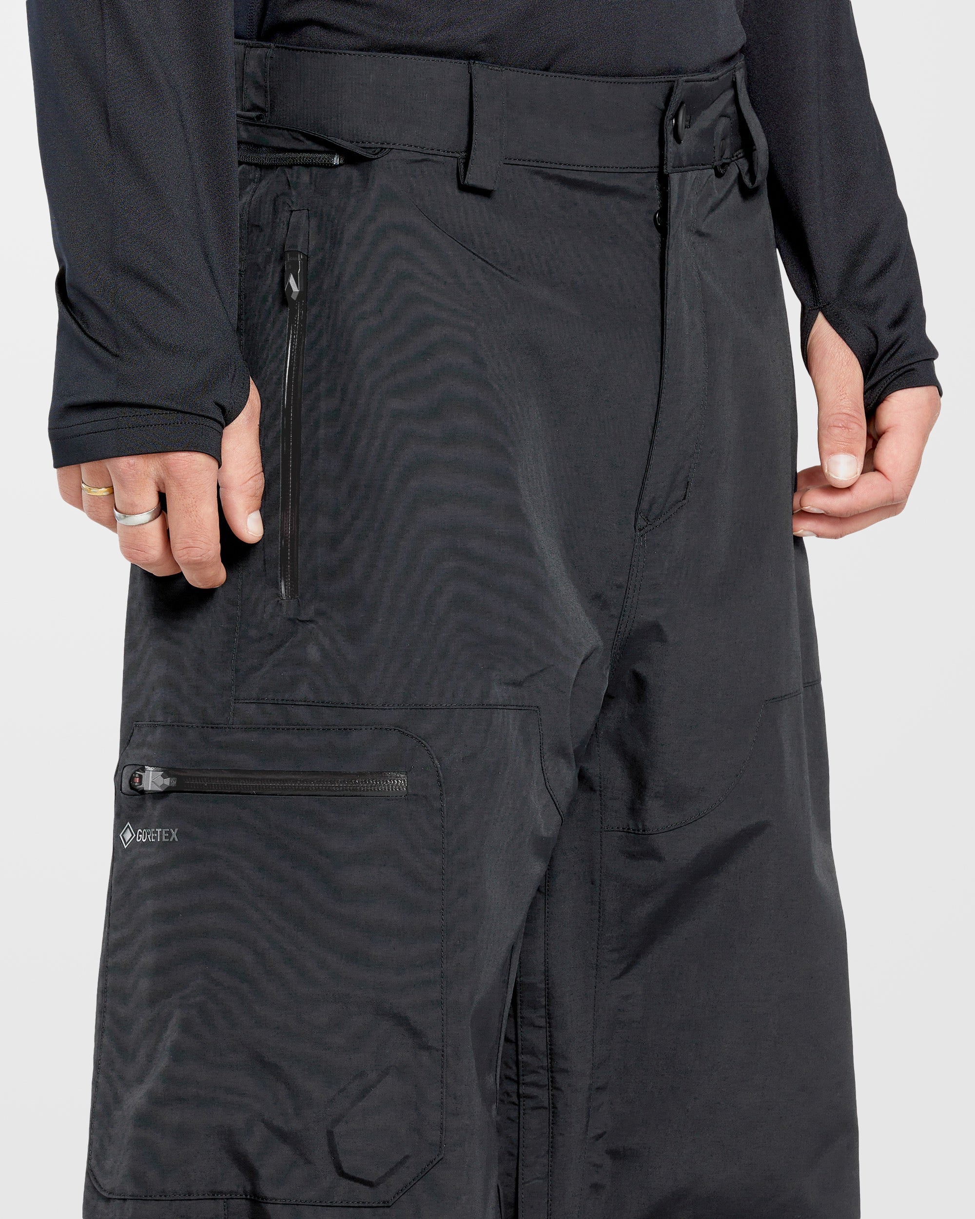 L Gore-Tex Trousers - Black - Men - Volcom UK - 2 Years Warranty