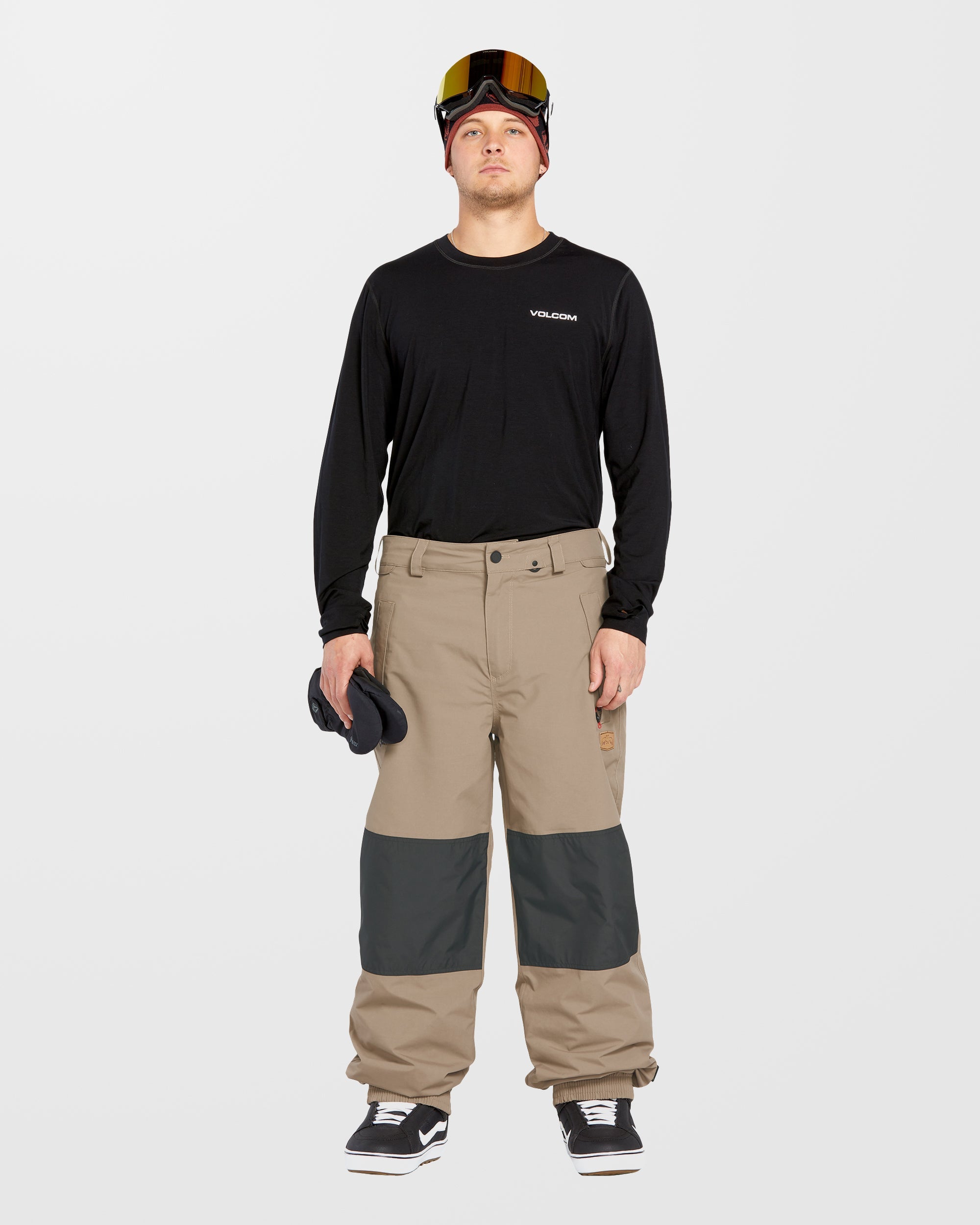 Longo Gore-Tex Trousers - Chestnut Brown - Men - Volcom UK - 2