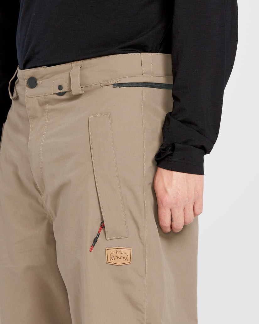 Longo Gore-Tex Trousers - Chestnut Brown