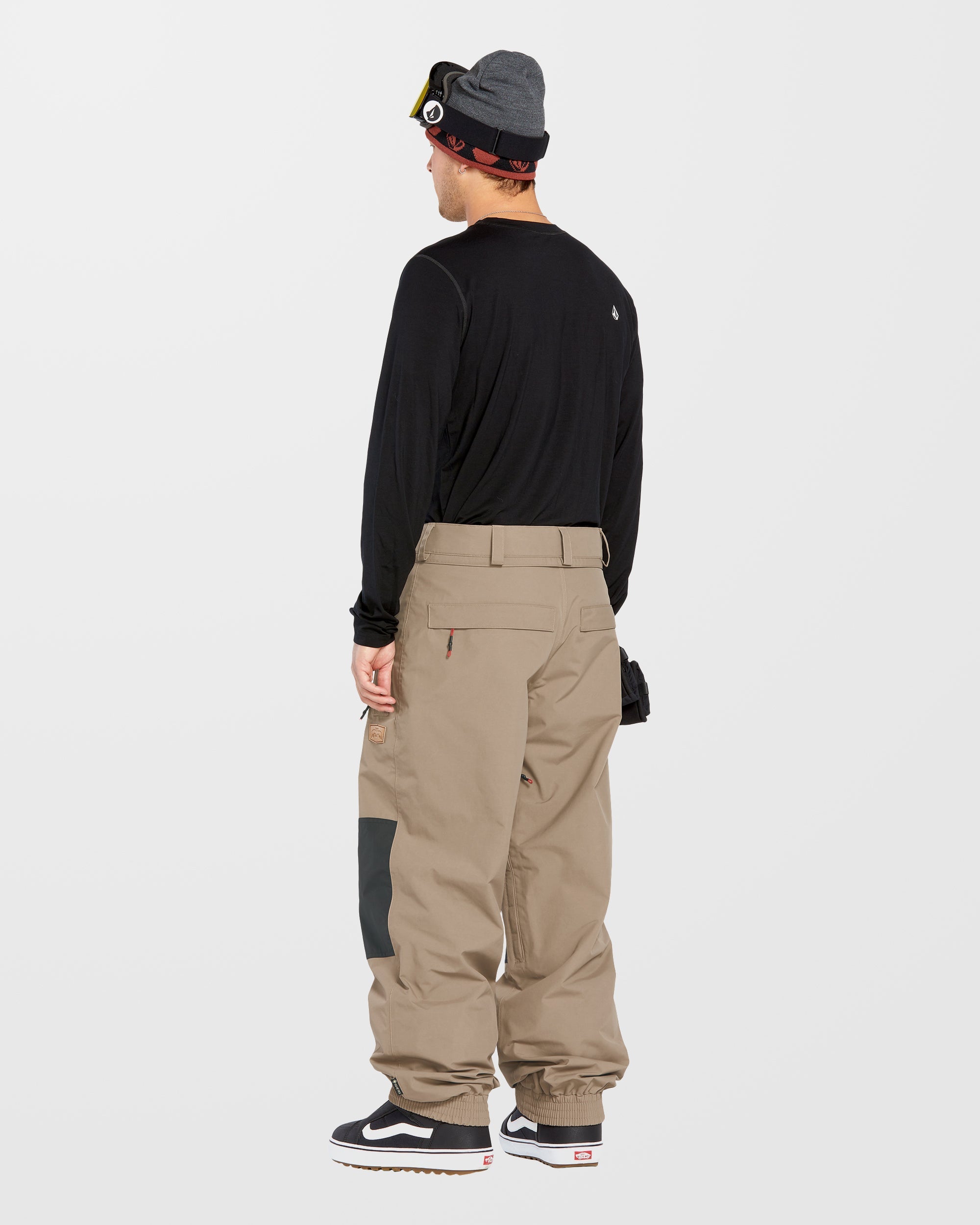 Longo Gore-Tex Trousers - Chestnut Brown - Men - Volcom UK - 2