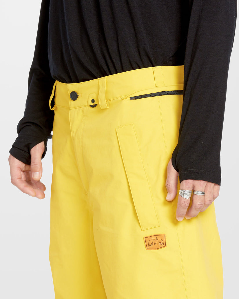 Longo Gore-Tex Trousers - Dark Yellow