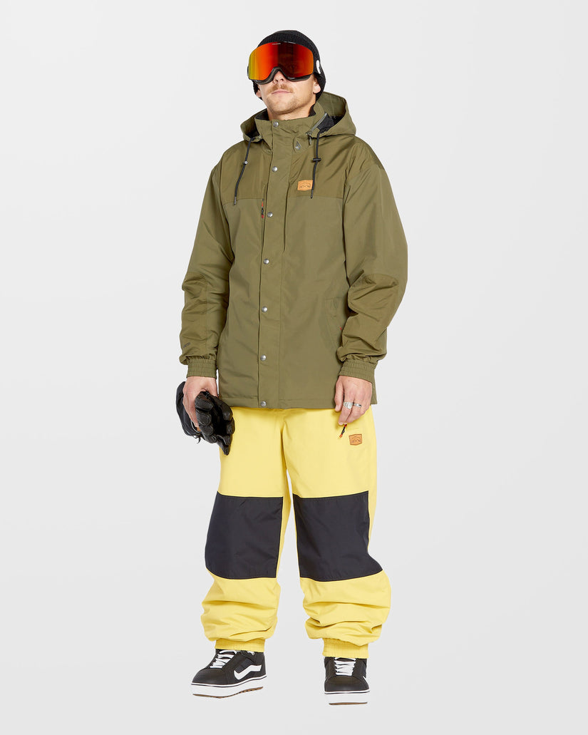 Longo Gore-Tex Trousers - Dark Yellow