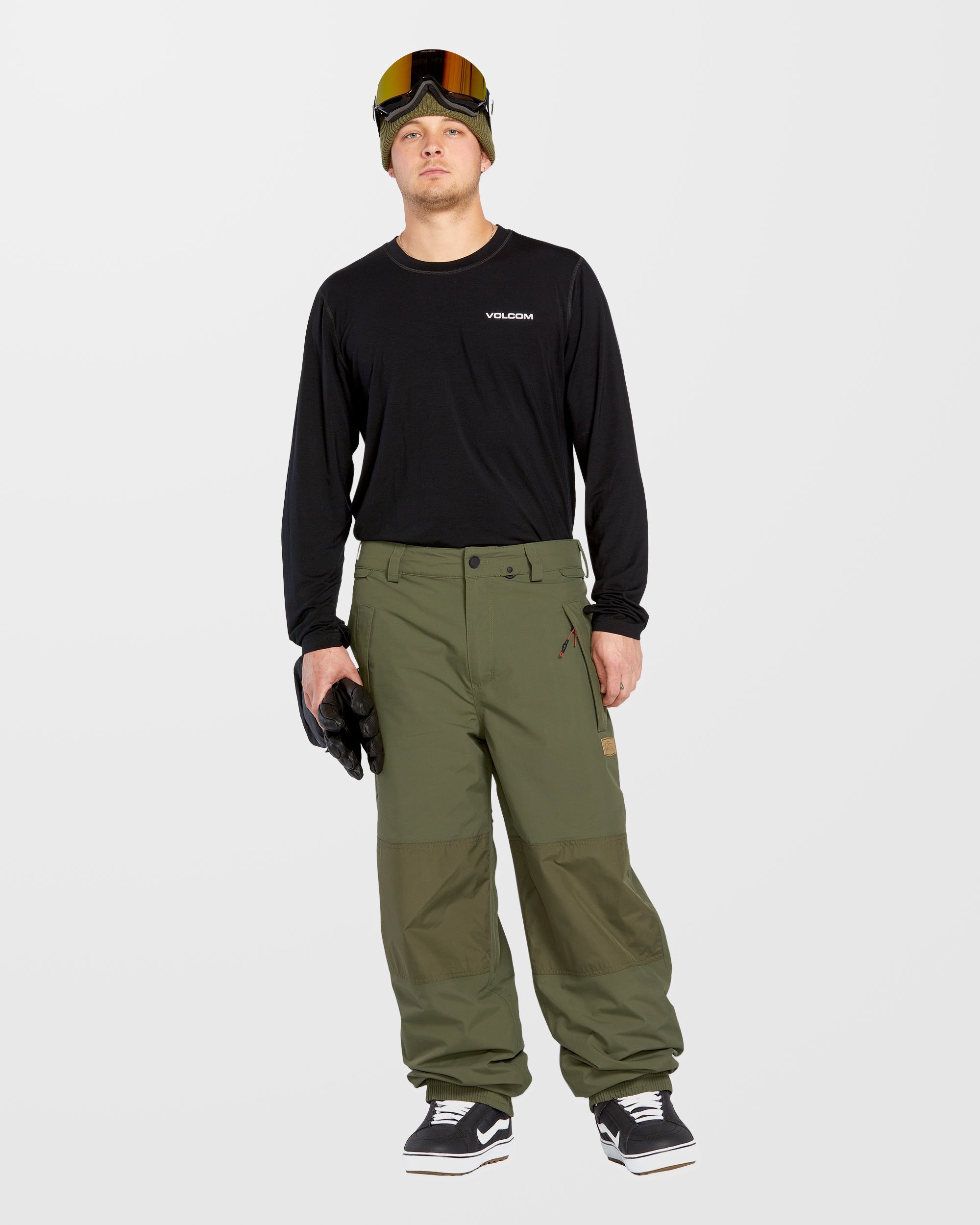 Longo Gore-Tex Trousers - Ivy - Men - Volcom UK - 2 Years Warranty