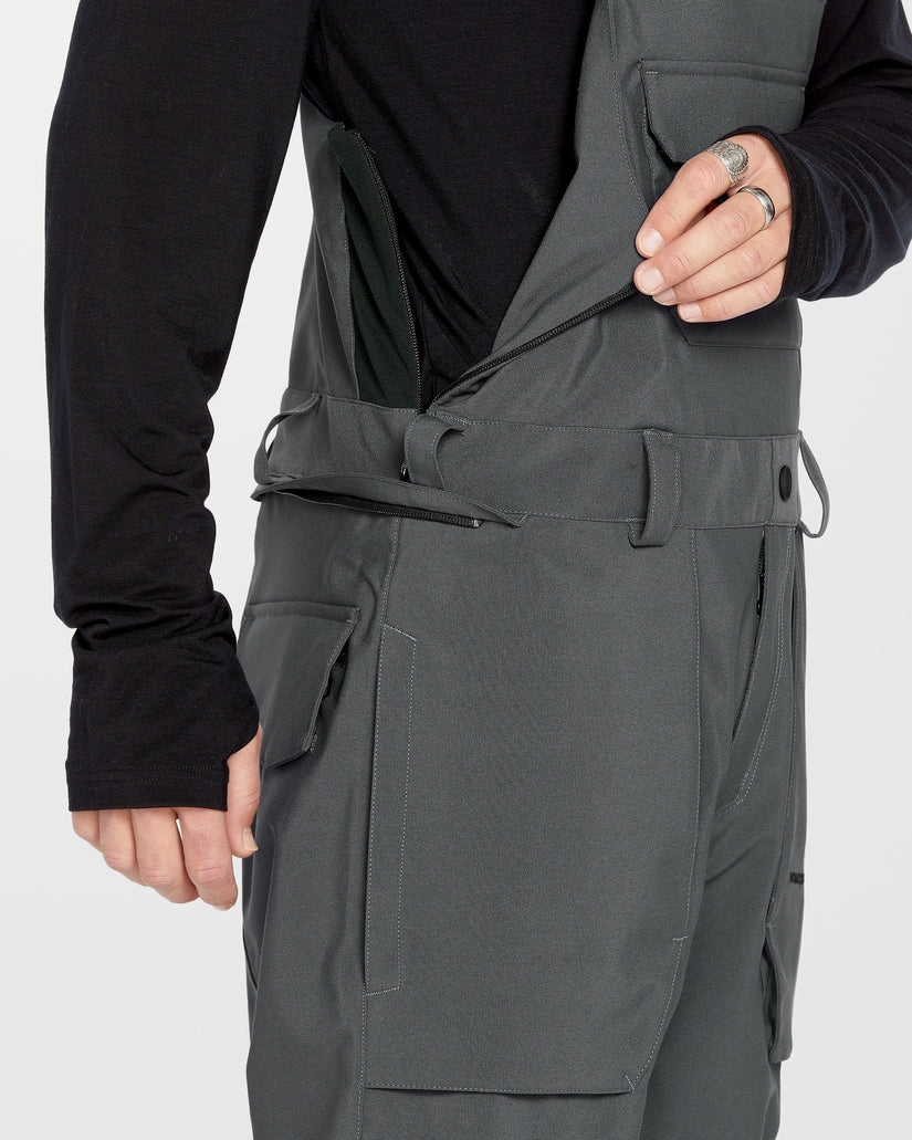 Roan Bib Overall - Charcoal