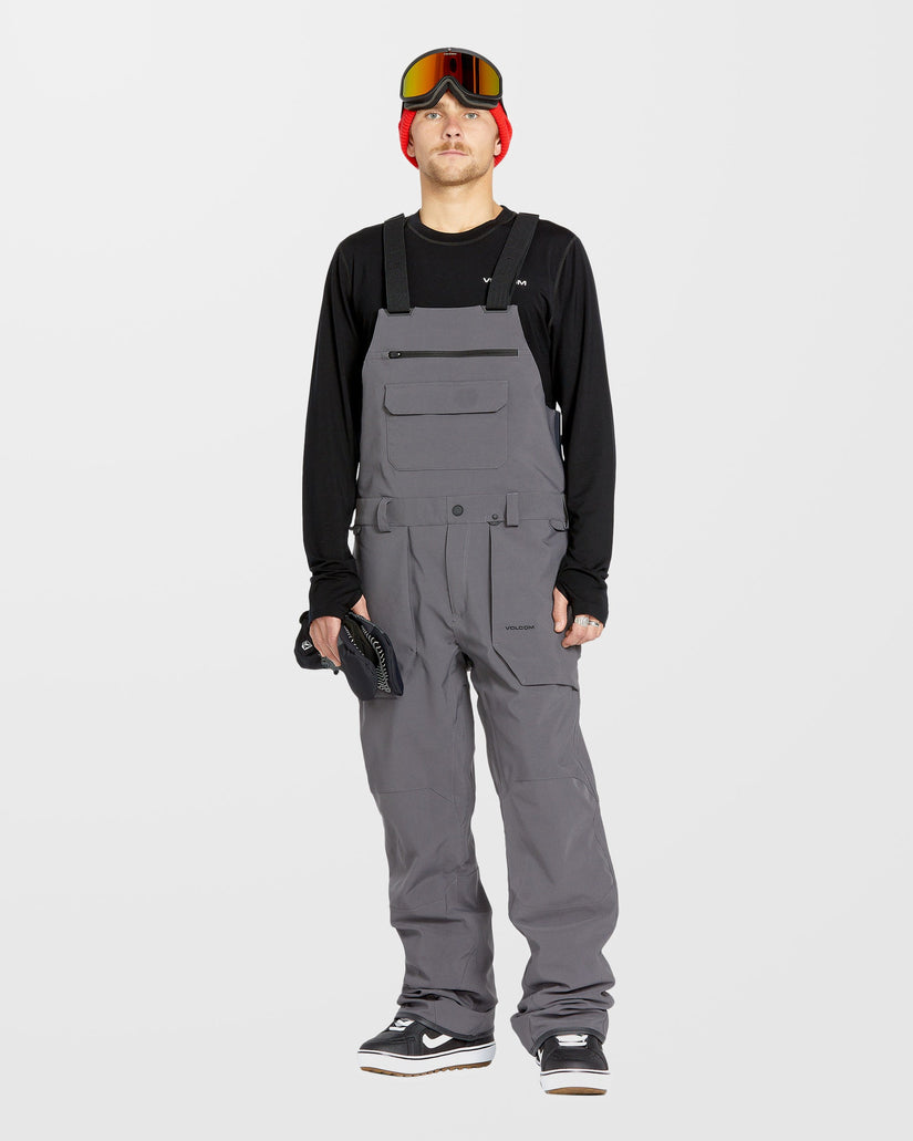 Roan Bib Overall - Charcoal